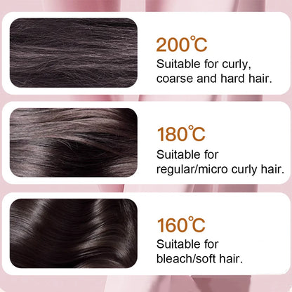 Mini Wireless Hair Straightening Comb